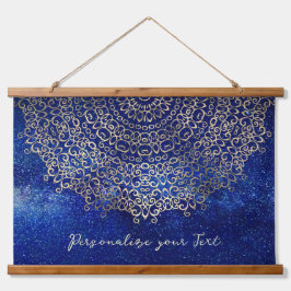 Ouro Elegante Mandala Trippy Psychedelic Hippie