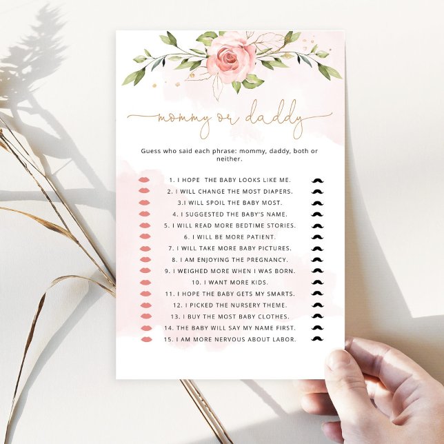 Ouro floral adivinhado que disse Mamãe ou jogo de  (Criador carregado)