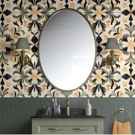 Ouro florescente - Dourado, preto, sábado - tradic