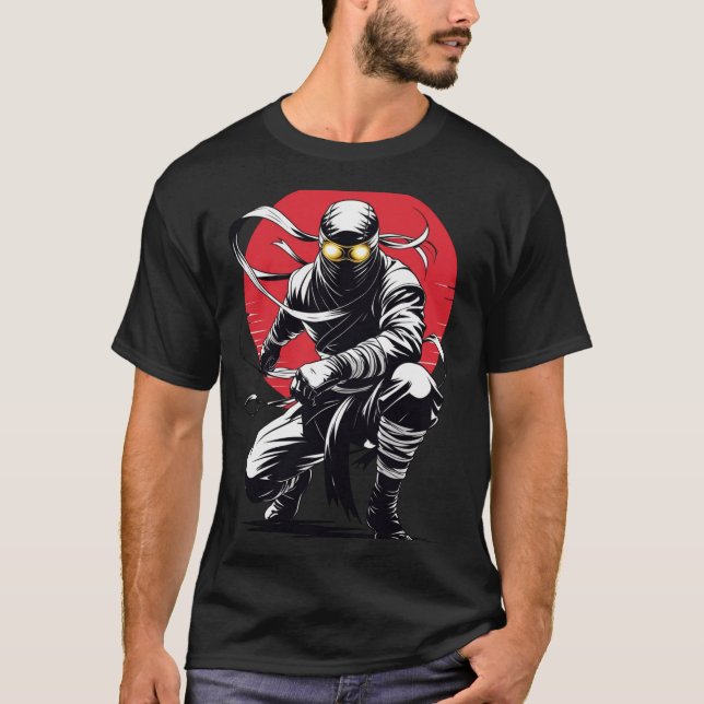Ouro Goggles Ninja T-Shirt (Frente)