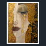 Ouro Gustav Klimt Poster de rasgos<br><div class="desc">Ouro Gustav Klimt</div>