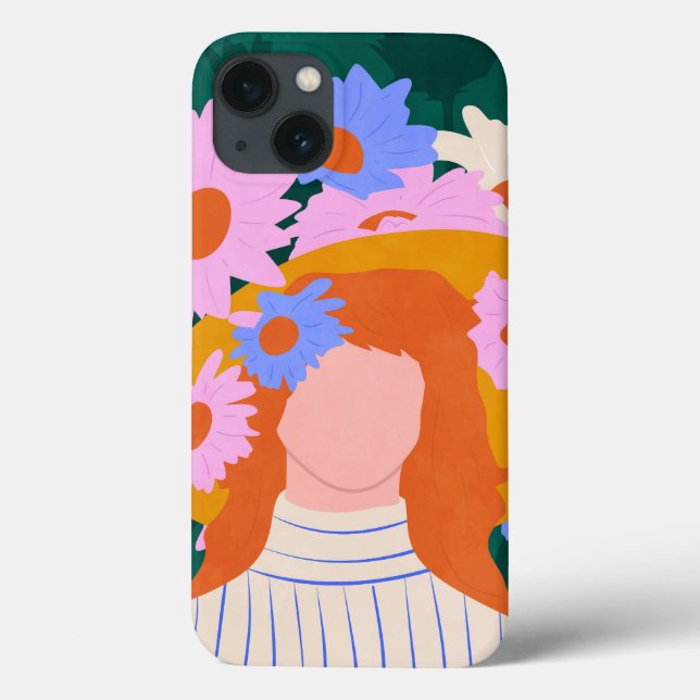 Ouro Hat e flores selvagens (Verso)