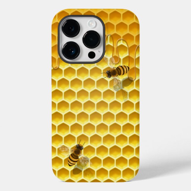 Ouro Honeycomb com abelhas personalizáveis (Verso)
