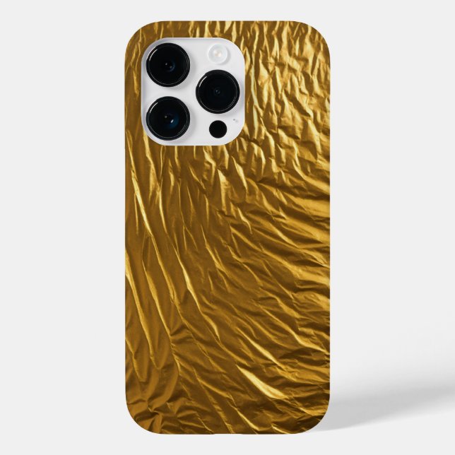 Ouro hues maçã iphone 14pro case (Verso)