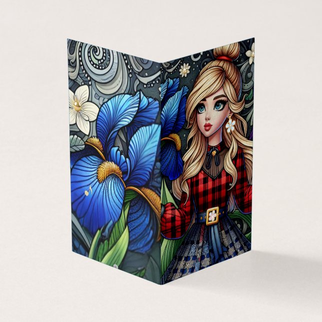 Ouro Iris Amidst Floral Symphony (Exterior)