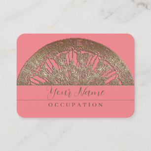 Ouro Mandala - Cartão de visita