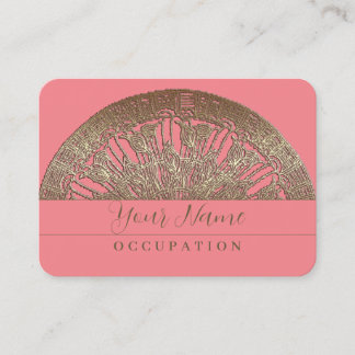 Ouro Mandala - Cartão de visita