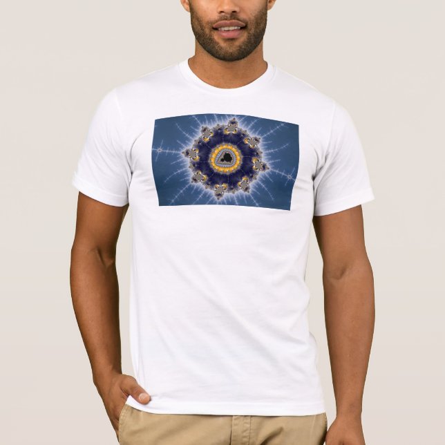 Ouro Mandelbrot - Camiseta frontal (Frente)