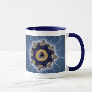 Ouro Mandelbrot - Caneca Fractal