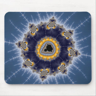 Ouro Mandelbrot - Mousepad Fractal