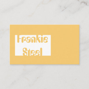 Ouro mínimo e cartão de visita branco