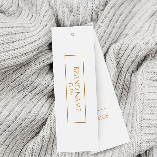 Ouro Modern Hang Tags (Criador carregado)