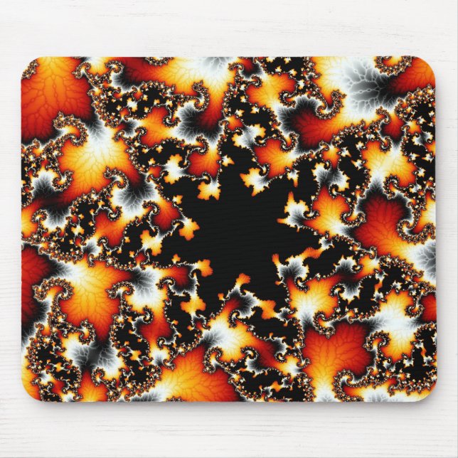 Ouro Mousepads do outono (Frente)