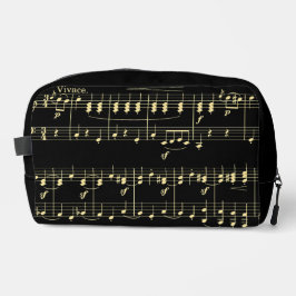 Ouro musical em preto