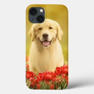 Ouro para sempre nas flores vermelhas