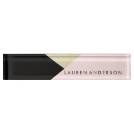Ouro personalizado do rosa da chapa da placa