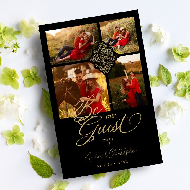 Ouro Preto de Orçamento Falso Filigrama de luxo 4  (Criador carregado)