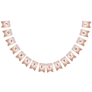 Ouro Rosa Deixa Bandeira Floral