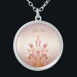 Ouro Rosa Deixa Colar Floral<br><div class="desc">Belo Ouro Rosa Deixa Colar Floral</div>