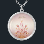 Ouro Rosa Deixa Colar Floral<br><div class="desc">Belo Ouro Rosa Deixa Colar Floral</div>