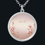 Ouro Rosa Deixa Colar Floral<br><div class="desc">Belo Ouro Rosa Deixa Colar Floral</div>