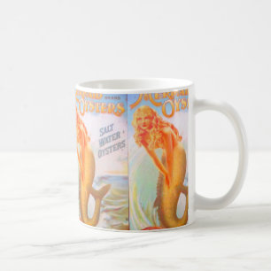 ouro sereia caneca de café