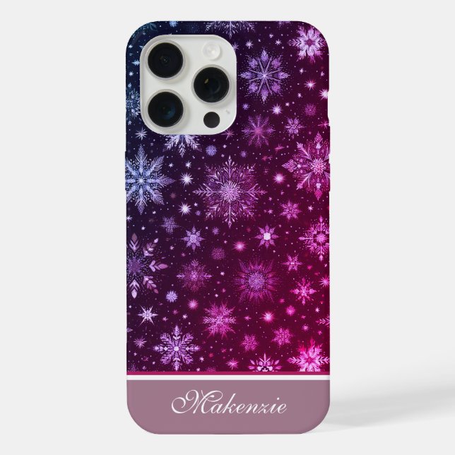 Ouro Snowfall: A Elegância Shimmering do Natal (Verso)