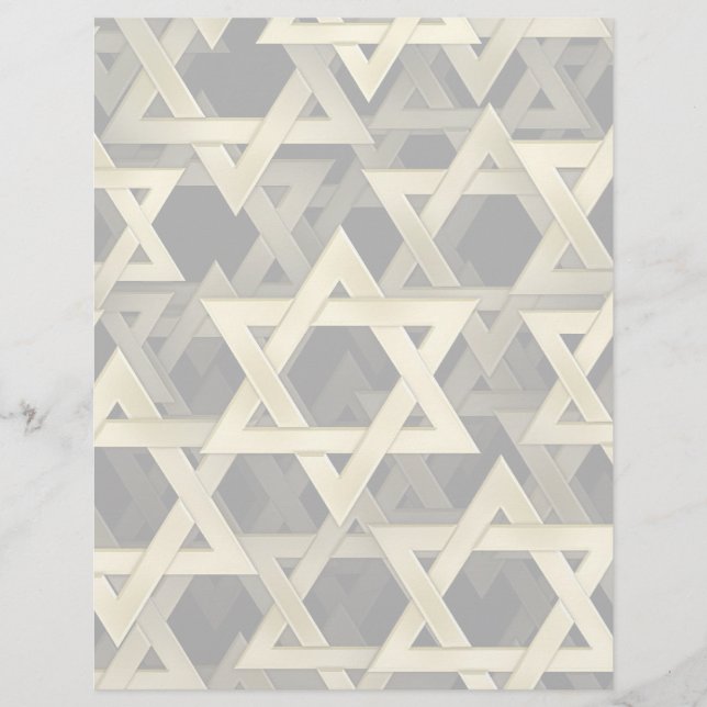 Ouro Star De David (Frente)