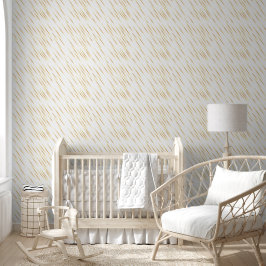 Ouro Stripe Branco Plano de Fundo Simples