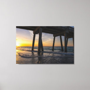 Ouro Sunrise Sob Canvas De Pensacola