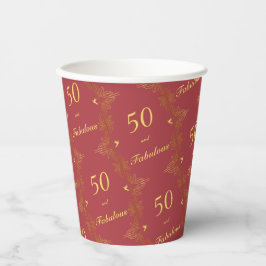 Ouro Vermelho Moderno 50 Aniversário Fabuloso