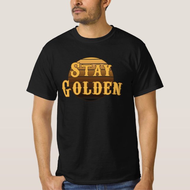 Ouro vintage T-Shirt (Frente)