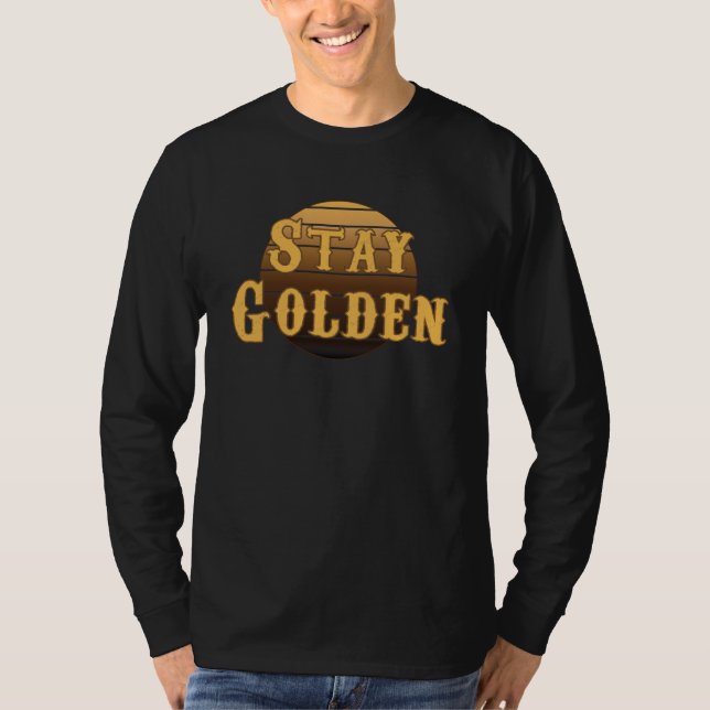 Ouro vintage T-Shirt (Frente)