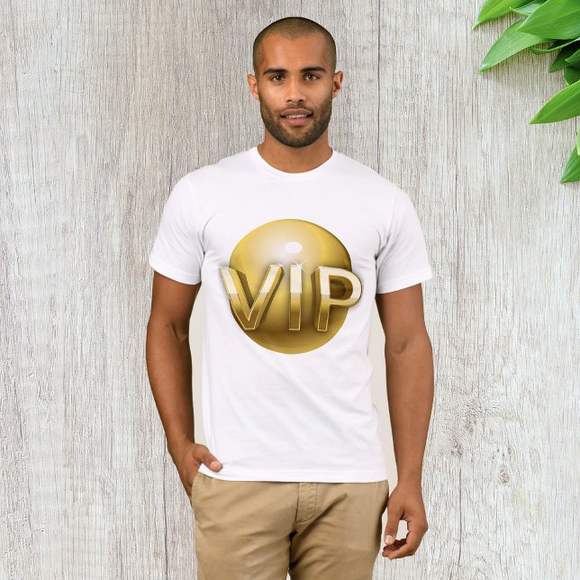 Ouro VIP Mens T-Shirt (Criador carregado)
