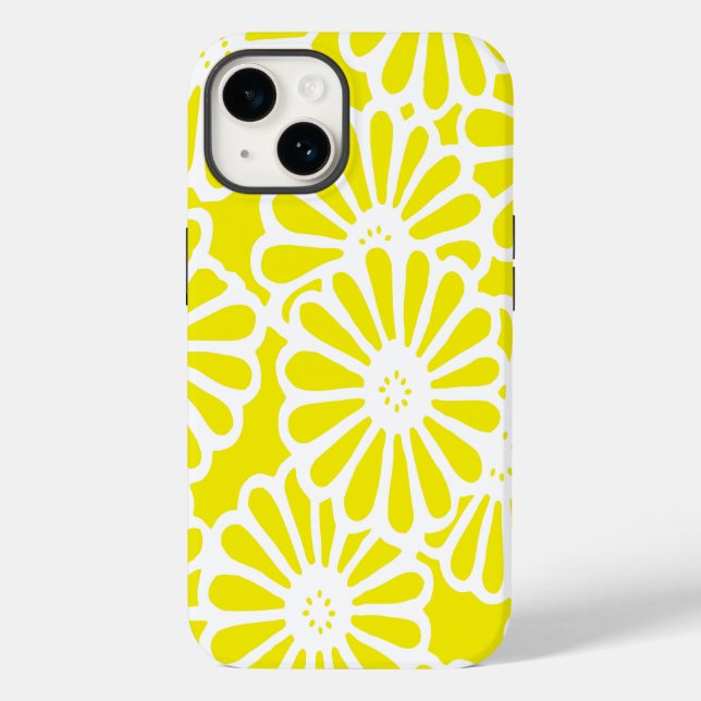 Ouro Yellow Asian Moods Floral (Verso)