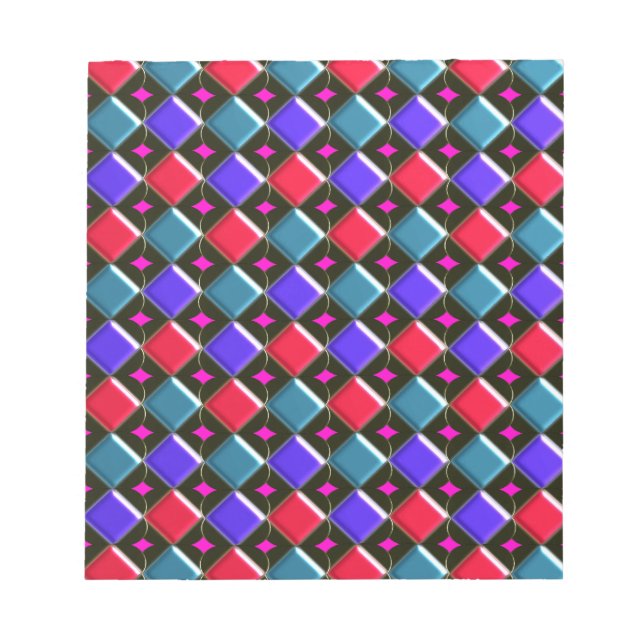 Ouros brilhantes Você Cria Bloco de Notas (Frente)