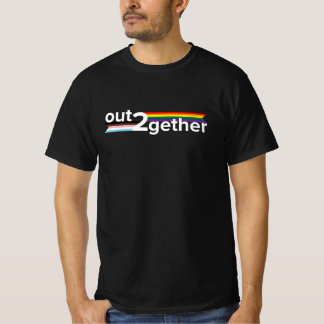 Out2gether T-shirt cores escuras
