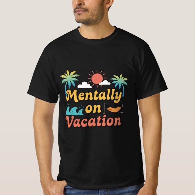 Out of Office… Forever (In My Mind) T-shirt  (Frente)