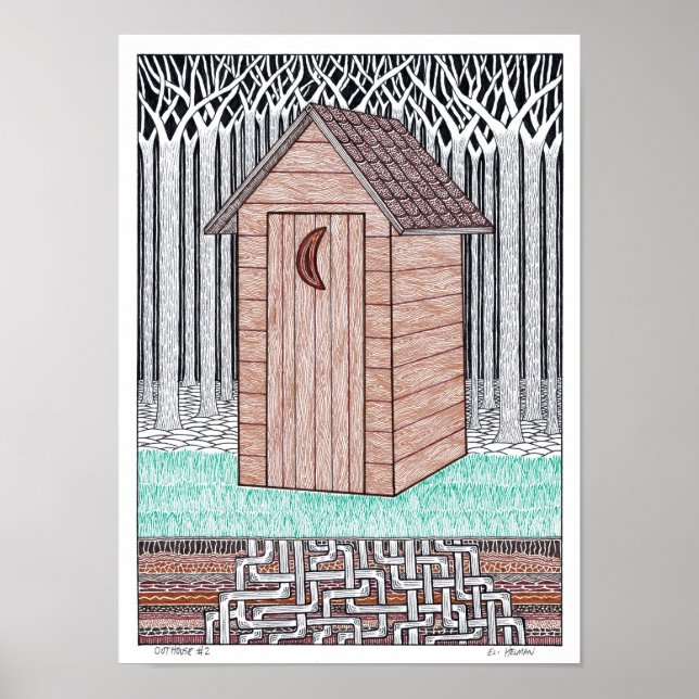 Outhouse nº 2 Poster (Frente)