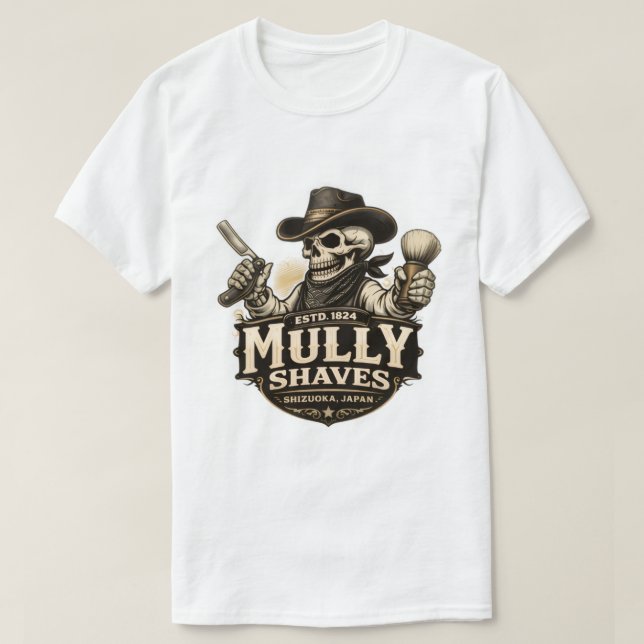 Outlaw Barber T-Shirt (Frente do Design)