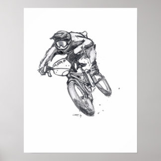 Outlaw BMX art poster nº 2