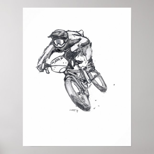 Outlaw BMX art poster nº 2 (Frente)