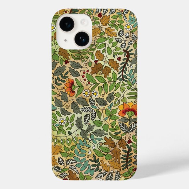 'Outono Antecipado' - Telefone Celular Ilustrado (Verso)