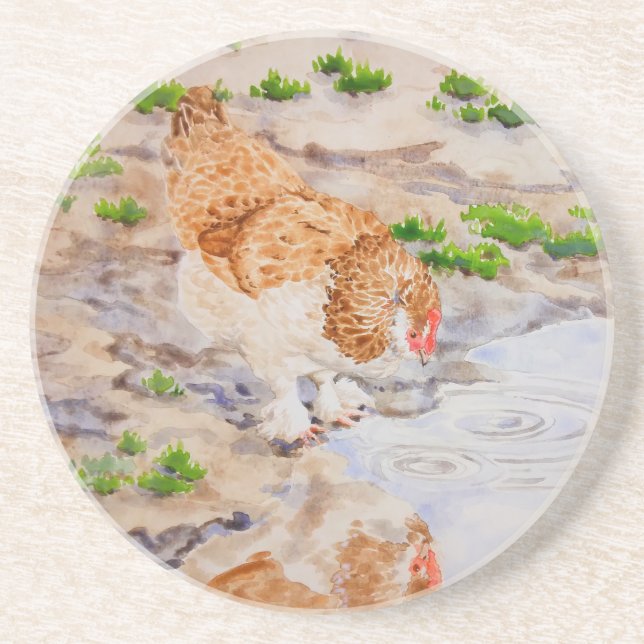 Outono da Porta copos de frango (Frente)