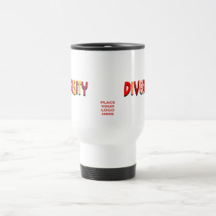 (outono) Diversidade I Caneca de viagem Branca