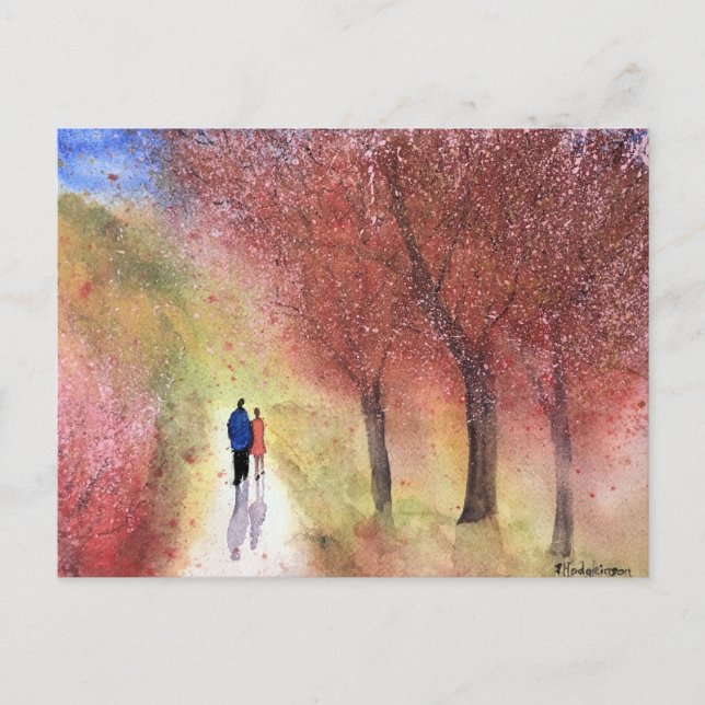 OUTONO EM MONTREAL, CARTÃO POSTAL (Frente)