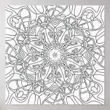 Outono Pacífico: Poster de Coloração de Folhagem d