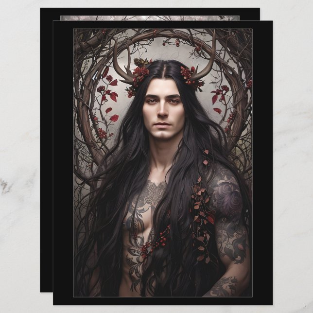 Outono/Primavera duplo impressão (Frente/Verso)