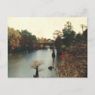 Outono sobre a água - Cartão postal