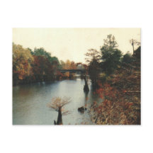 Outono sobre a água - Cartão postal